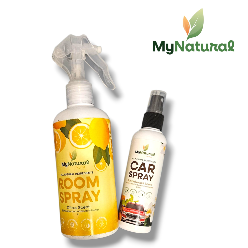 MyNatural Room + Car Spray Pack - SAFE SPACE Entry Pack